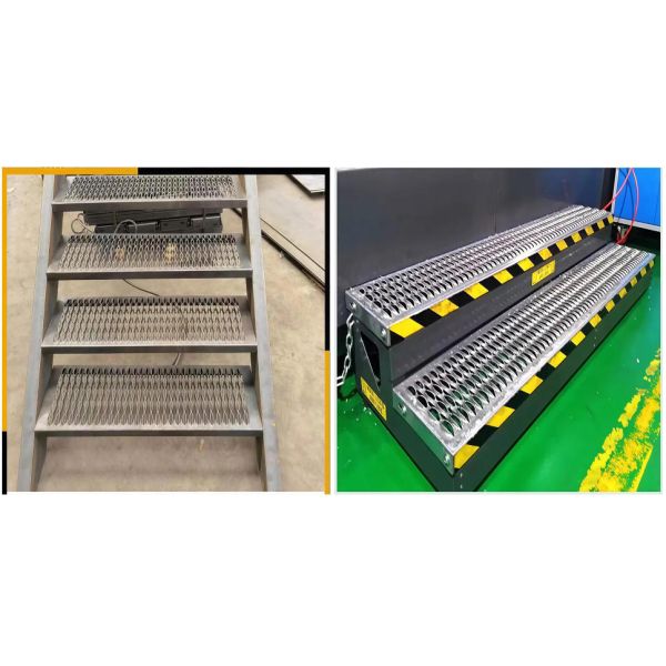 Heavy Duty Grip Strut Perforated Metal Plank Grating Storage Areas