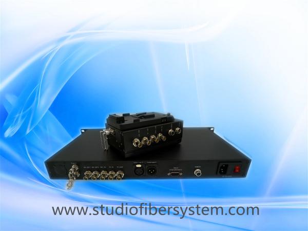 JVC camera fiber connection system(JM-EFP-J13) for live-Link  SDI Over Fiber Transport Systems applied in OB Van