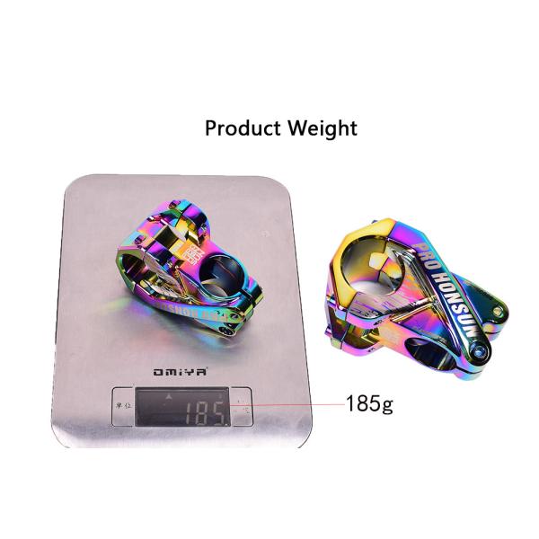 Customized Color Bicycle Stem Riser 360 Degree Rotation for Road and Mountain Bikes