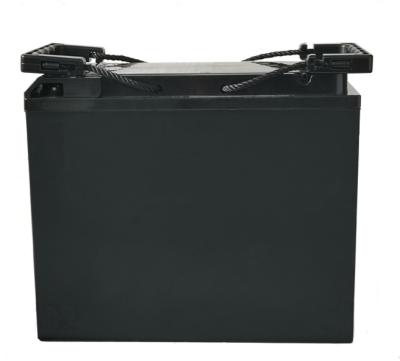 Bateria profunda de pesca à linha elétrica LiFePO4 do ciclo do motor do pontão do barco do poder de 4S3P 12V 55Ah