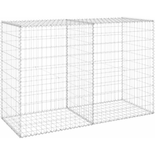 Gabion Mesh Wire Wall Panel, Galvanized Steel Gabion Wall With Covers, Garden Stone Wire Basket Fencing Gabion Mesh Wire Wall with Covers Galvanized Steel Garden Stone Wire Basket Fencing Patio