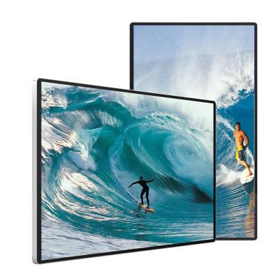 10 Points Wall Mounted Digital Signage 2ms Window LCD Screen 3840x2160