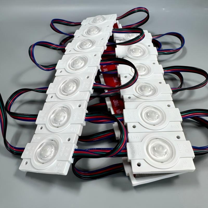 D12V RGB Backlighting Module 1.5W 160° for Color Sign Lighting