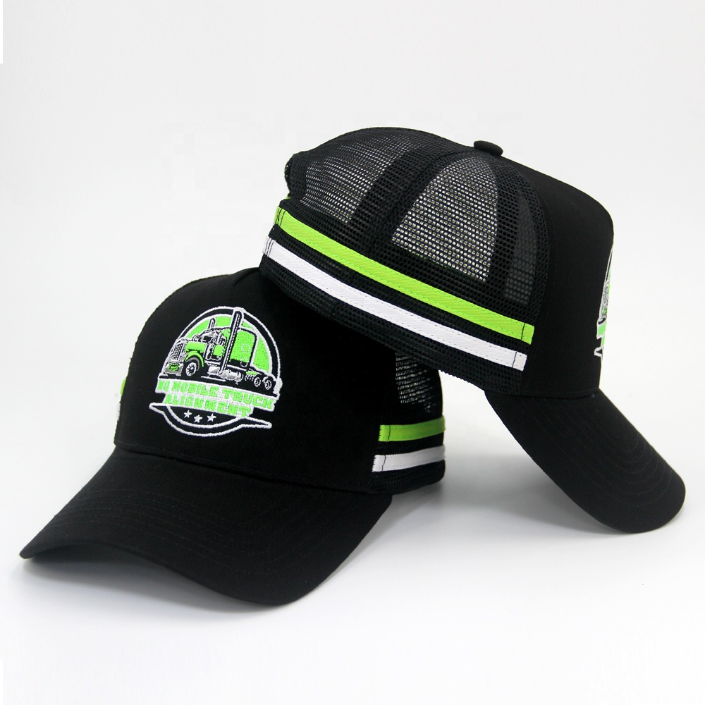 Australian Cotton 5 Panel Trucker Cap Country Style Crown Snapback Cap
