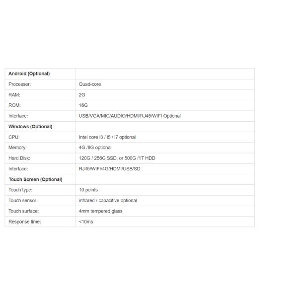 4G Outdoor Digital Display Advertising 55 Inch High Brightness Waterproof IP65