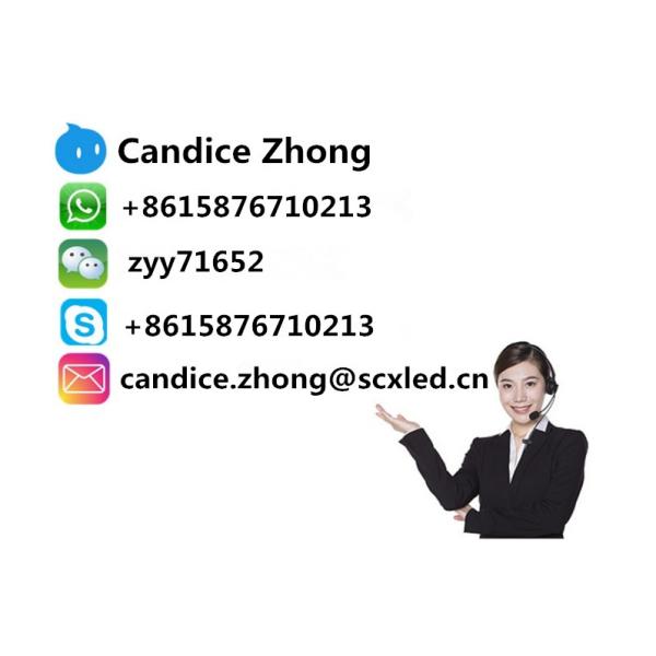 O caminhão móvel durável conduziu pontos da microplaqueta 62500 do tubo de cor completa de Epistar da exposição/Sqm