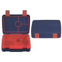 Caixa Bento de plástico à prova de vazamento com tampa 800ml-1000ml recipiente de almoço reutilizável