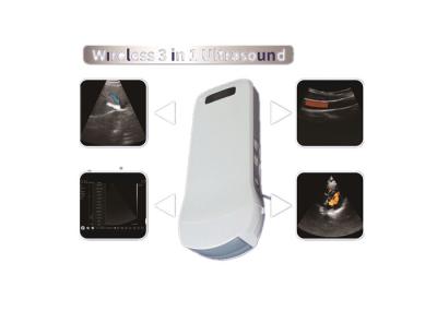 Da conexão Handheld sem fio de Wifi do varredor do ultrassom de Digitas corpo convexo linear cardíaco 3 em 1 rádio que carrega 6 línguas