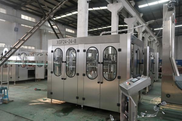 Industrial Electric 3 In 1 Filling Machine With Stainless Steel Bottle Clip