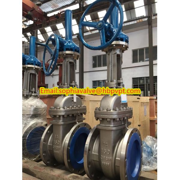 ASME B16.34 CF8M stainless steel gate valve