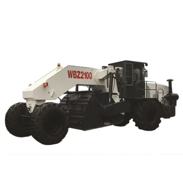 Centered Stabilized Soil Mixing Machine WBZ2100 336kw Rated Power High Performance