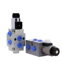 Sur éteint soupape de commande de solénoïde 6 voie 2 position soupape hydraulique électrique