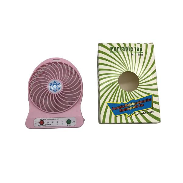 プラスチック製 ハンドヘルド ミニポータブルファン 3 風速 ミニUSB 充電式ウェアラブルファン