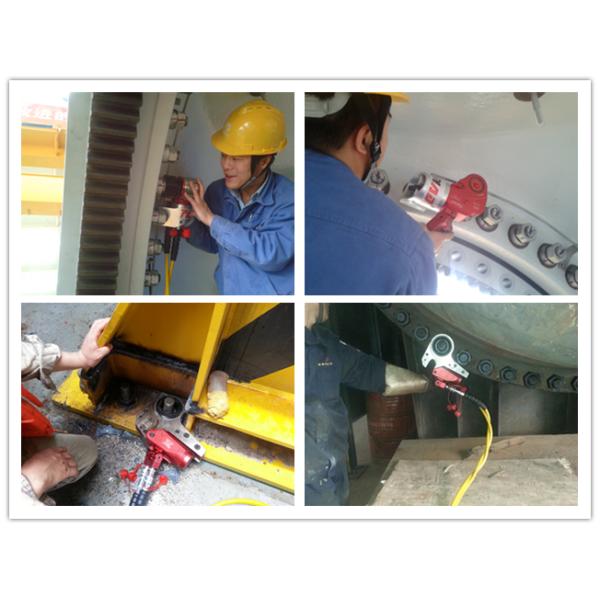 48666N.M Torque Square Drive Torque Wrench Al - Ti Alloy Material 95 - 170mm Nut Size