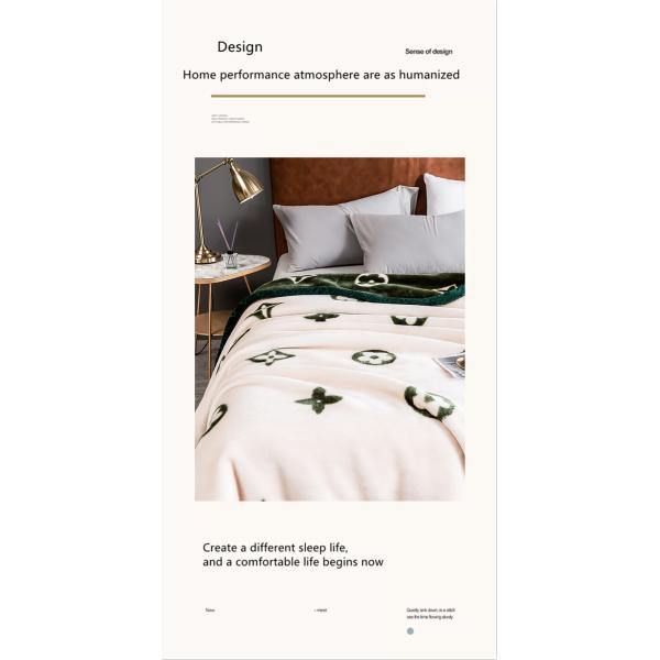 Multifunctional Popular Sublimation Blanket for Winter Luxury Bed Printed Home Blanket