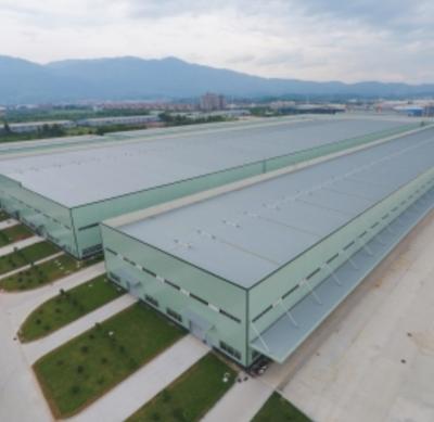 Q355 Q345 Modern Prefab Steel Structure Warehouse Seismic Resistance
