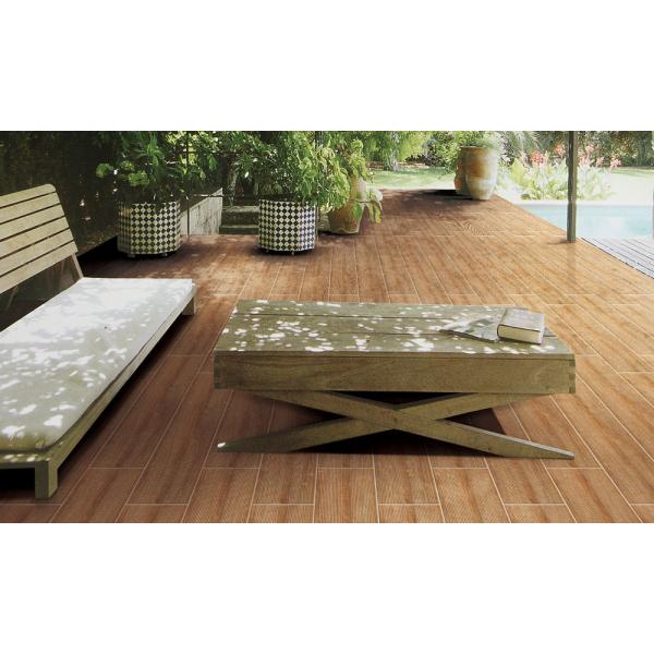 Пола планки фарфора текстуры взгляда размера 200x1200mm древесина плиток настила современного деревянного деревянная керамическая кроет темную плитку черепицей пола