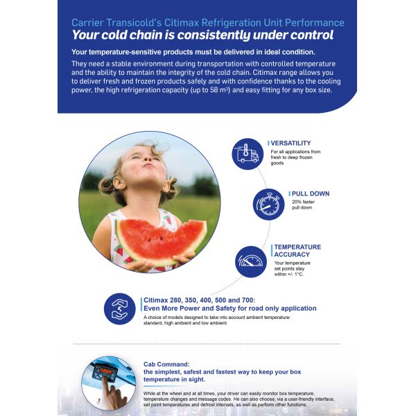 EURO 5  Carrier Refrigeration Units