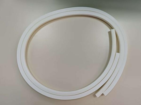 Custom Silicone Foam Gasket Strips with Adhesive Backing