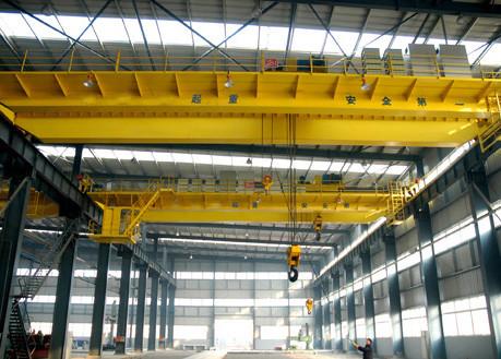 QD Type Double Girder EOT Crane Span 7.5m - 31.5m With Electric Hook