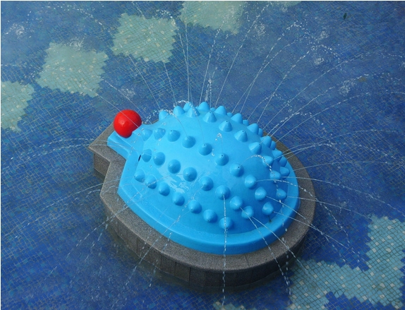 Продукт брызг ежа оборудования спортивной площадки воды стеклоткани для парка атракционов