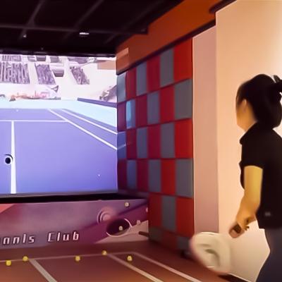 Vente à chaud de matériel de tennis en intérieur Simulateur de jeu VR Simulateur