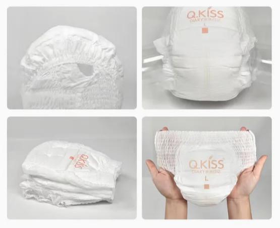 Diapers pamperings  premium quality ultra dry disposable baby pant diaper with Q.Kiss Diaper