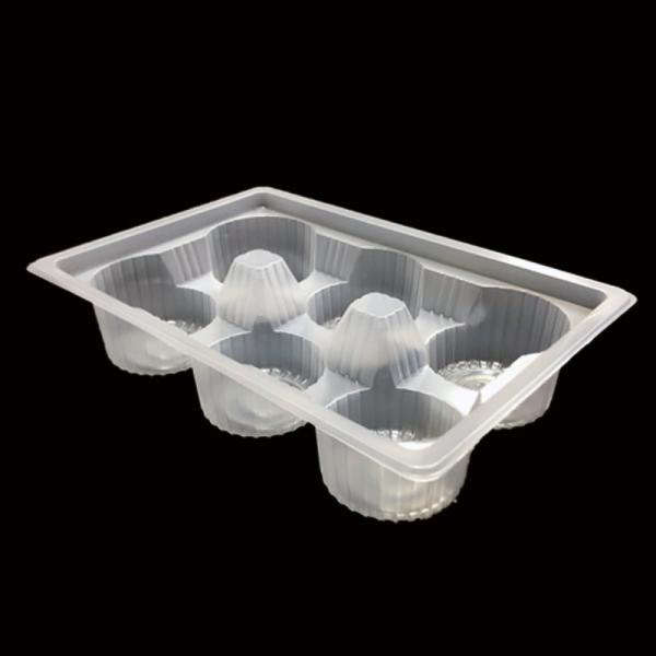 Multi Compartment Freezer Safe Blister Tray For Frozen Food Storage And Transportation