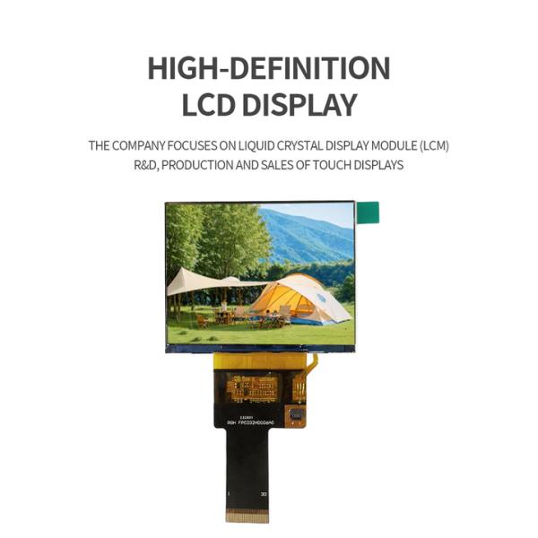 3.17 дюймовый HD TFT LCD дисплей 1024x768 высококачественный промышленный модуль