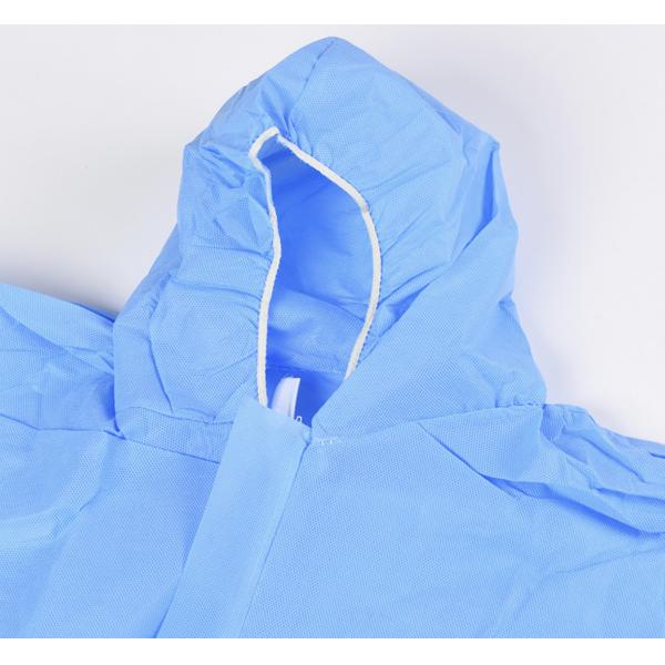 White List Factory Wholesale Price Affordable Industrial Use Clothing Chemical Coverall with Zipper and Custom Service