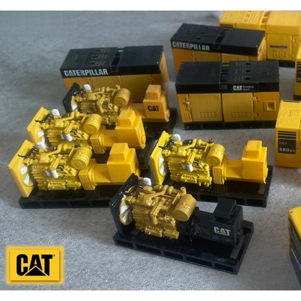 Komatsu EGS380BS 1/50 Alloy Generator Engine Model Die-Cast Construction Machinery Collectible