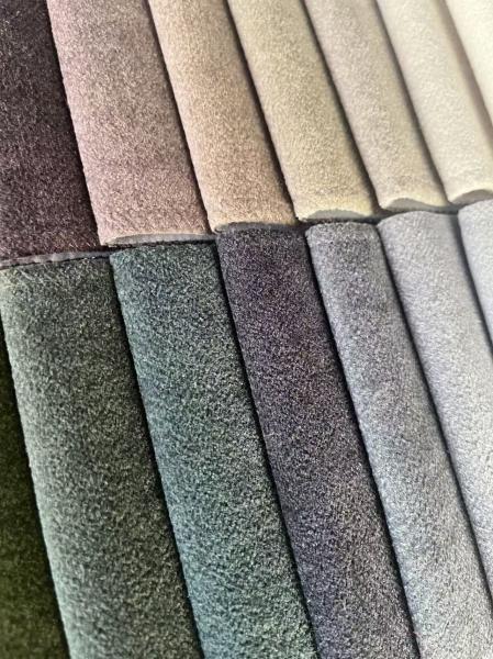Chenille Velvet Sofa Fabric Stain Resistant For Home Decoration