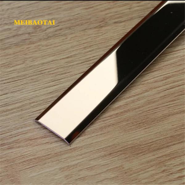 Аксессуары отделки золотой плоской нержавеющей стали кафельные огораживают кафельную длину прокладки 10FT