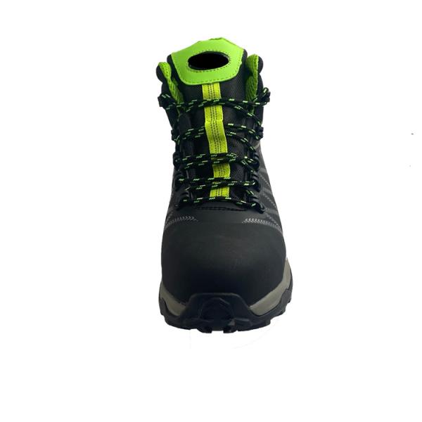 Microfiber Leather Upper Steel Toe Safety Shoes EN ISO 20345 O1 O2 SB S1 S2 S1P S3 Slip Resistant For Construction Workers