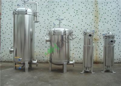 Multi Cartridge Stainless Steel Water Filter Housing SS304 SS316 For Water Treatment