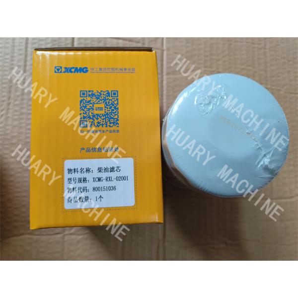 XCMG Excavator parts, 800151036 XCMG-RXL-02001  fuel filter 6BGI FUEL FILTER