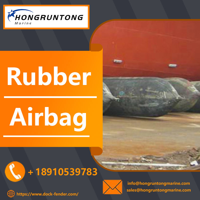 Inflatable Marine Airbags Anti Aging Rubber Durable Strong Bearing Capacity