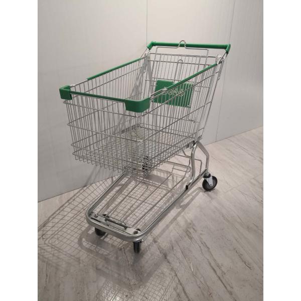 Supermarket Shopping Metal Trolley Cart 120 Litres Powder Coat Finish