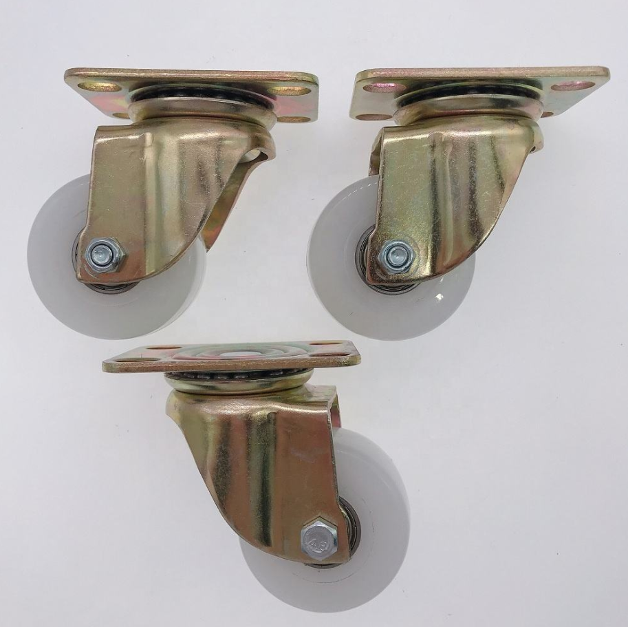 2″ Heavy Duty Polypropylene Swivel Caster – High Strength Small Industrial Mobility Wheel