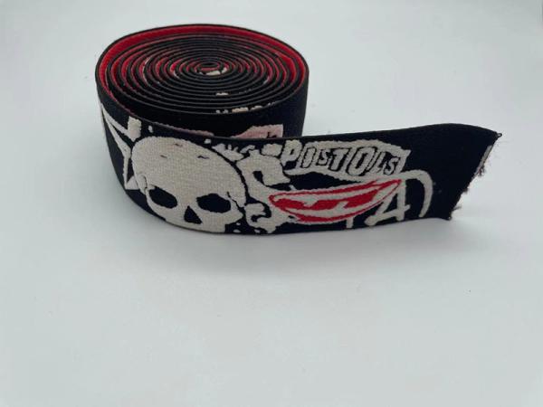 New Design Silicone Printed Logo Embossed Elastic Band For Underwear Waistband Garment