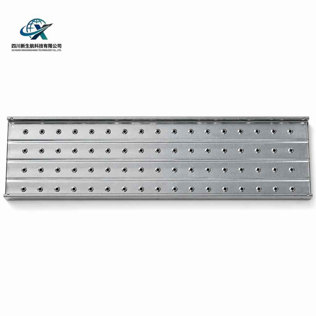 Heavy Duty HDG Steel Scaffold Plank 3000mm U Channel 240mm Wide For Formwork
