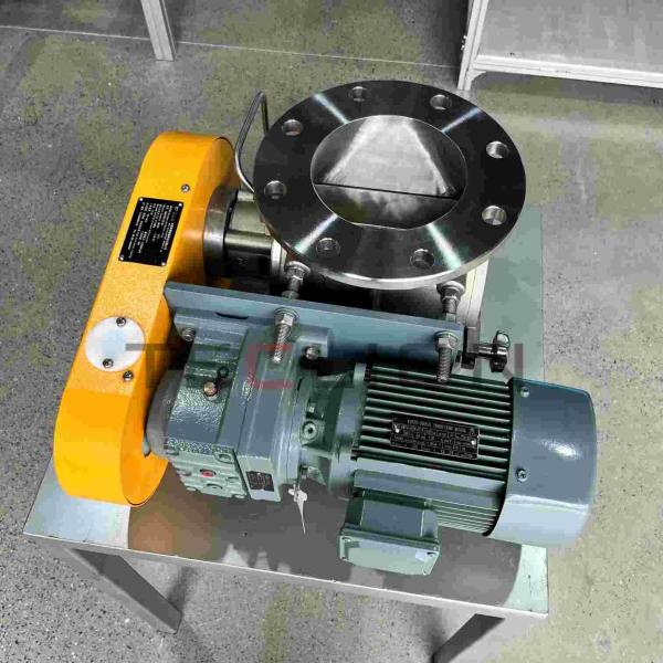 Valve d'alimentation rotative de l'entrée de l'écluse à roulement exposé en acier inoxydable