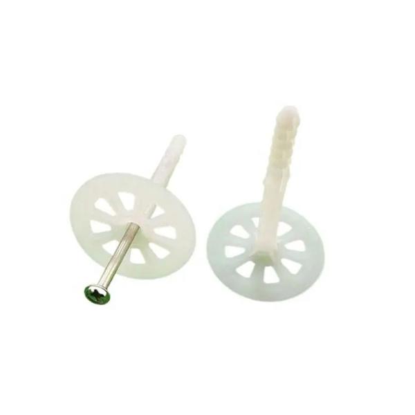 Anclaje de aislamiento de plástico resistente a la corrosión para aislamiento 8*105mm 8*115mm