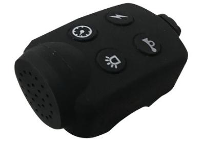 Black Battery Operated Bicycle Horn , Small Portable Mountain Bike Horn