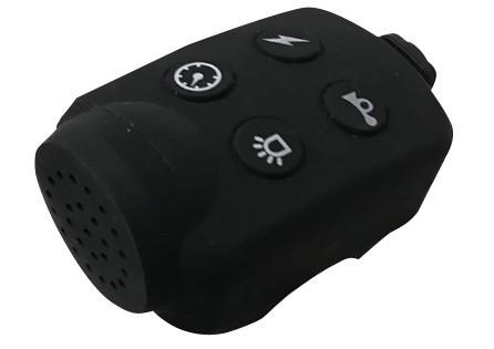 Black Battery Operated Bicycle Horn , Small Portable Mountain Bike Horn