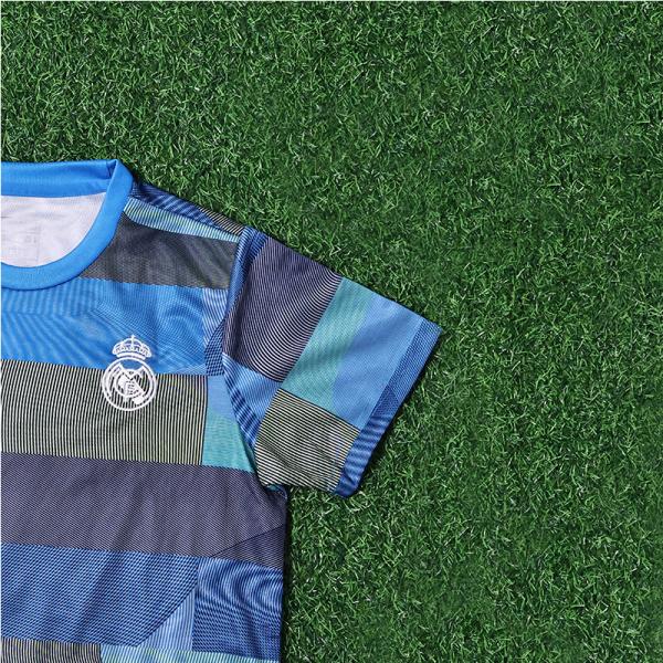 Real Madrid 2025-2026 New Childrens Football Training Suit Lightweight Sweat Absorbent