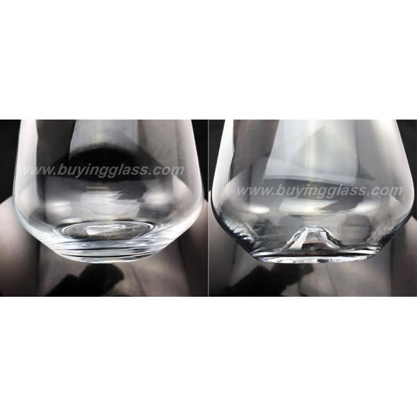 18oz Stemless Wine Tumbler , Stemless Water Glasses Great Visual Appearance