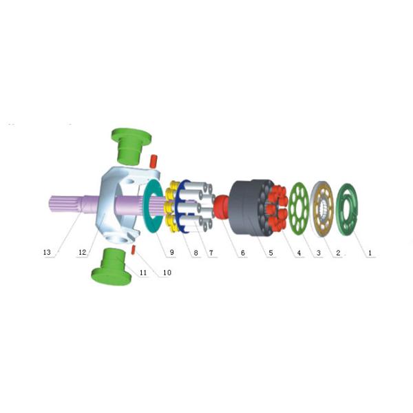 Гидравлический поршневой насос Катер SPK10/10 (E200B) SPV10/10 (MS180)