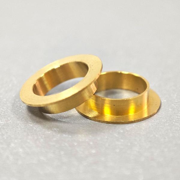 DIN яркая отделка Непокрытая металлическая нить 5 мм длины латуни Полые нитки