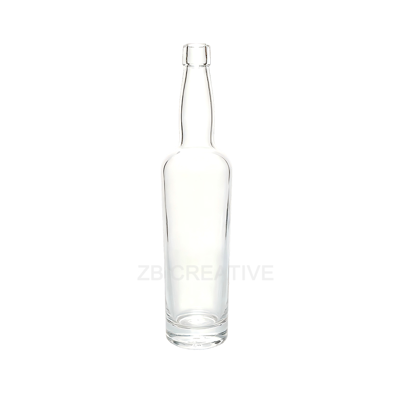 750ml Cork Closure Spirit Glass Bottle 680g Heavy Base Premium Liquor Vodka
